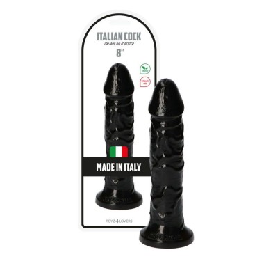 Wodoodporne silikonowe dildo z przyssawką 20 cm